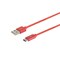 Monoprice Palette Series USB 2.0 Type-C to Type-A Charge & Sync Nylon-Braid Cabl 38907 - alternate 2